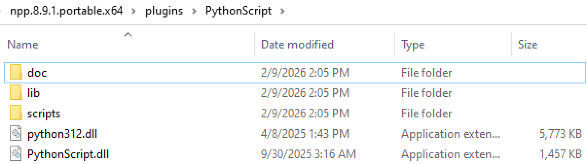 New PythonScript Version 3 Files