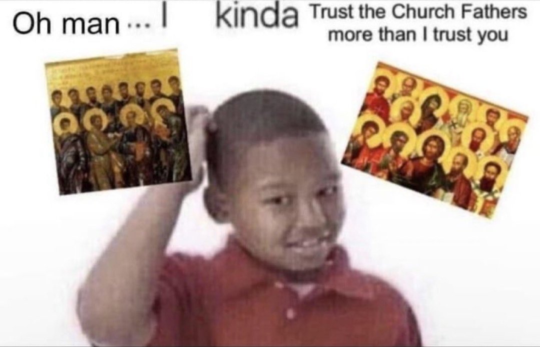 No really, look up what the church fathers opinions were on ending the life of an unborn